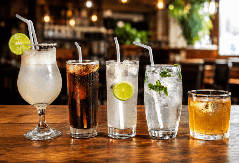 Mojito, Ron, Pisco